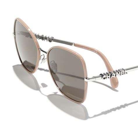 chanel brown butterfly sunglasses|Sunglasses: Butterfly Sunglasses, metal — Fashion .